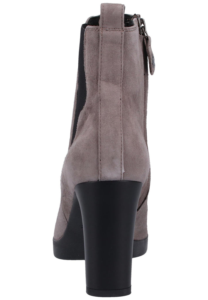 Geox Stiefelette Veloursleder Chestnut