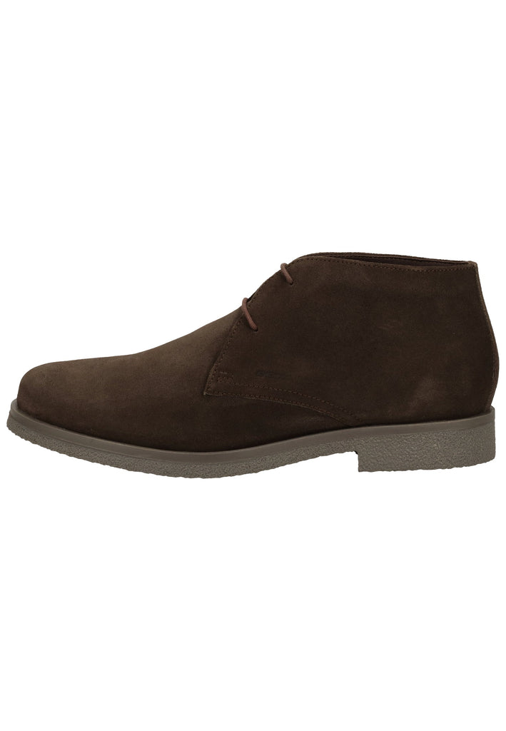 Geox Stiefelette Veloursleder Coffee