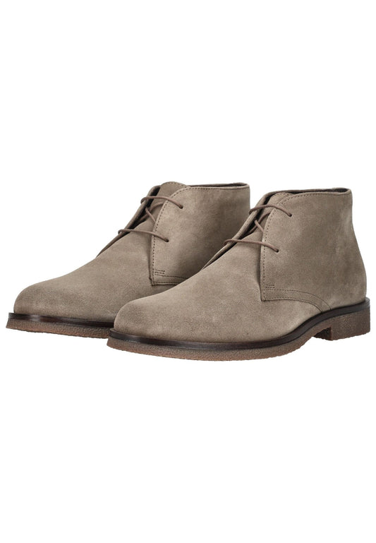 Geox Stiefelette Veloursleder Grau