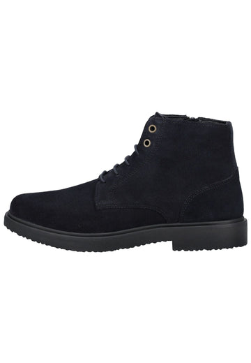 Geox Stiefelette Veloursleder Navy