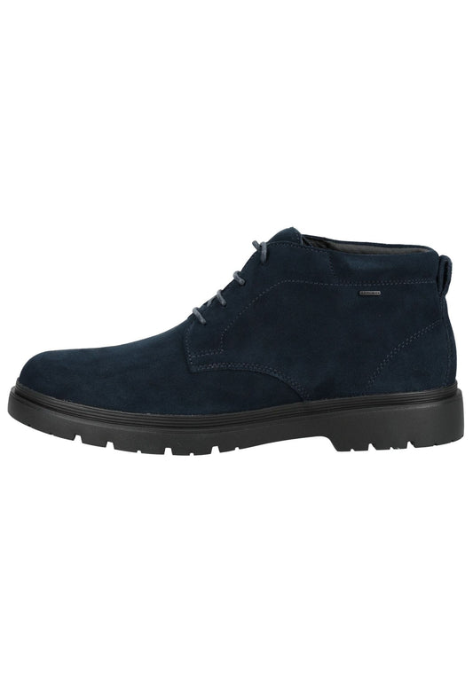 Geox Stiefelette Veloursleder Navy