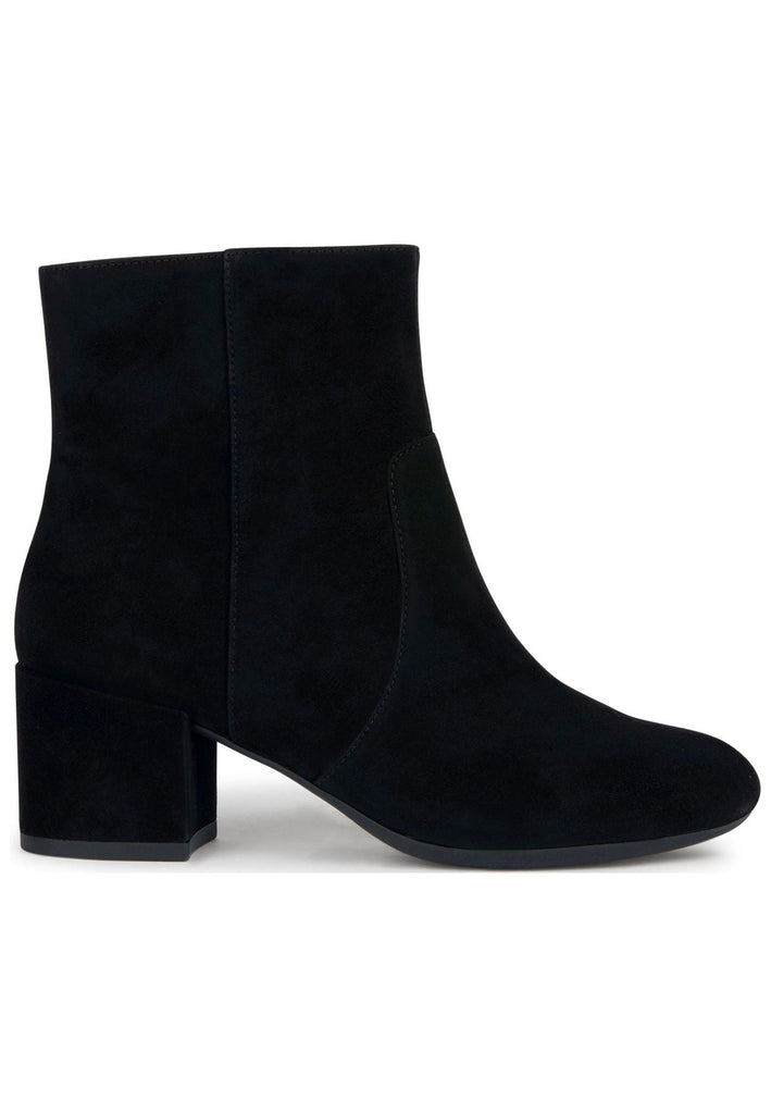 Geox Stiefelette Veloursleder Schwarz