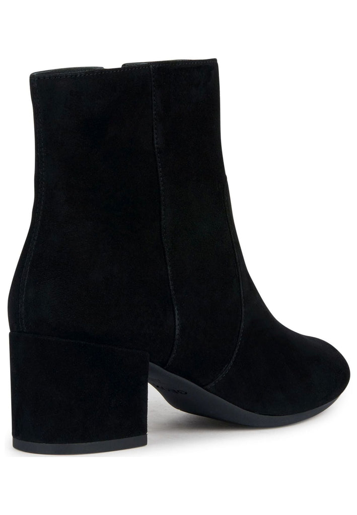 Geox Stiefelette Veloursleder Schwarz