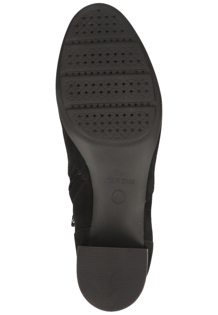 Geox Stiefelette Veloursleder Schwarz