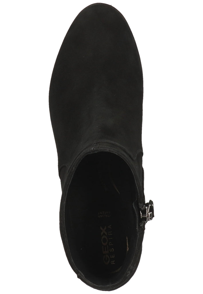 Geox Stiefelette Veloursleder Schwarz