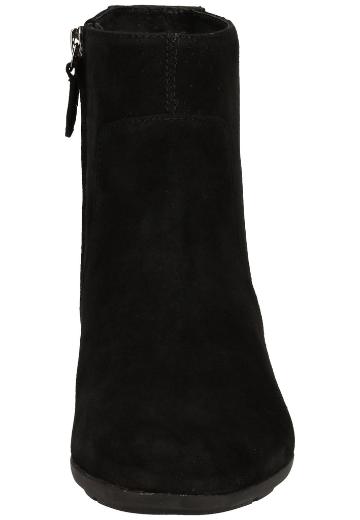 Geox Stiefelette Veloursleder Schwarz