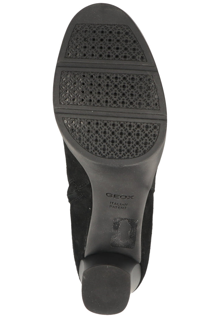 Geox Stiefelette Veloursleder Schwarz