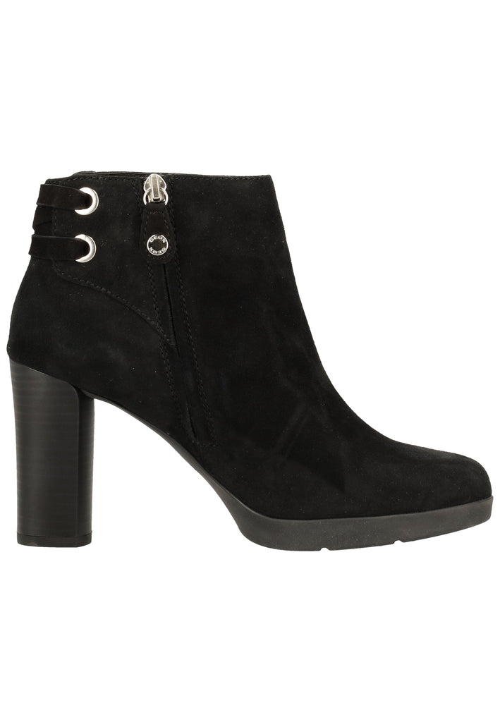 Geox Stiefelette Veloursleder Schwarz