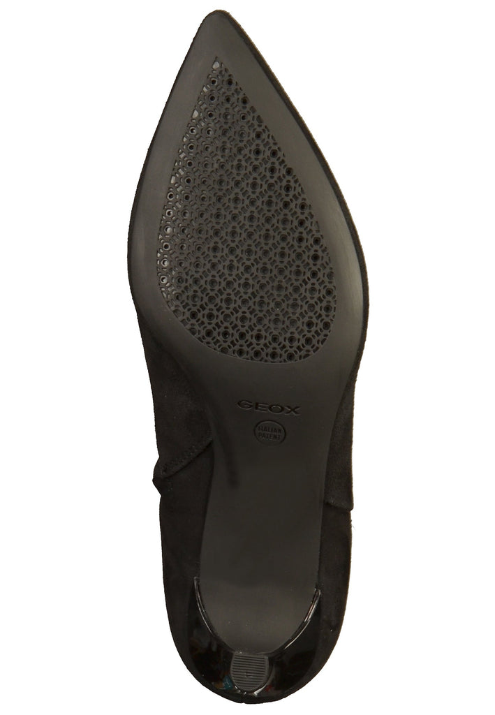 Geox Stiefelette Veloursleder Schwarz