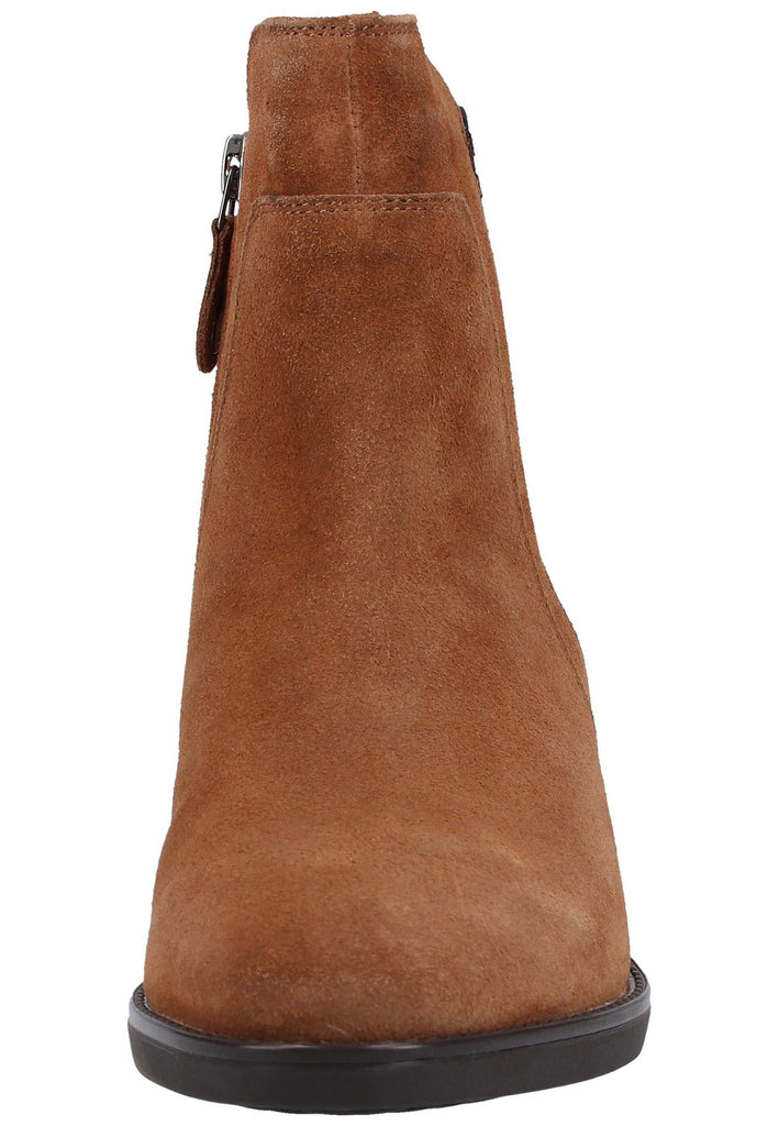 Geox Stiefelette Veloursleder Tabak