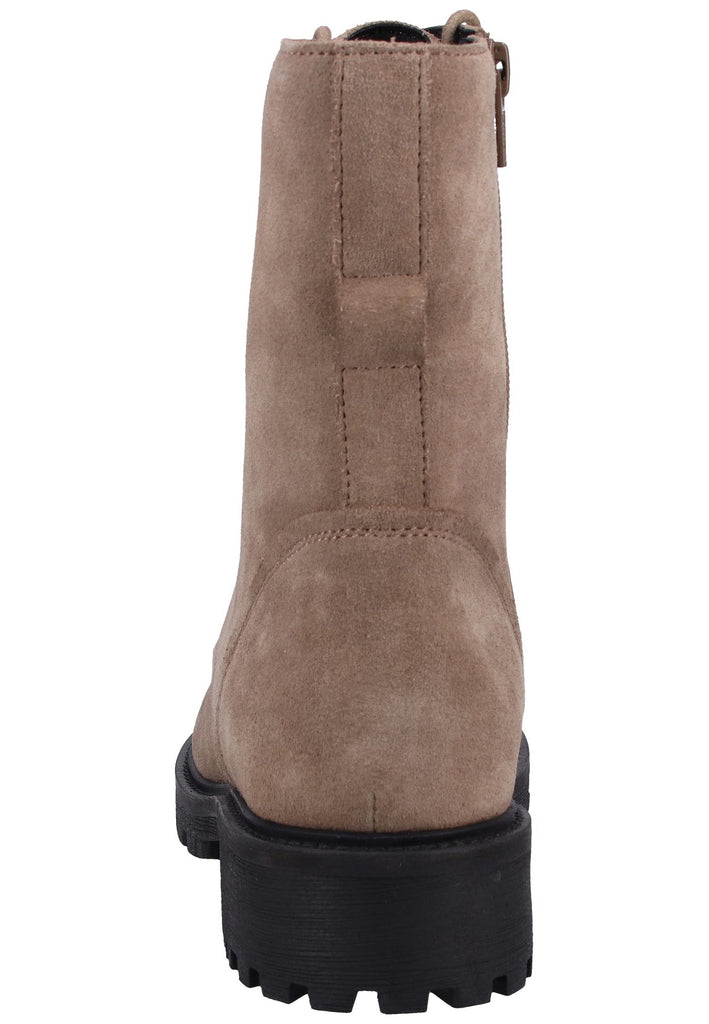 Geox Stiefelette Veloursleder Tabak