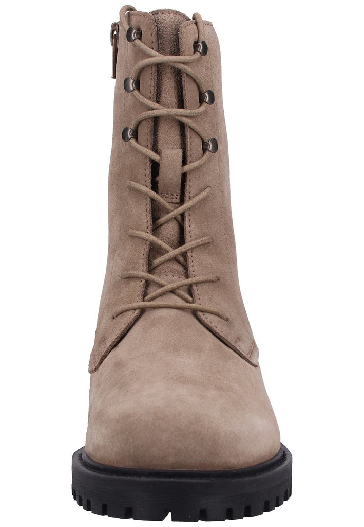 Geox Stiefelette Veloursleder Tabak