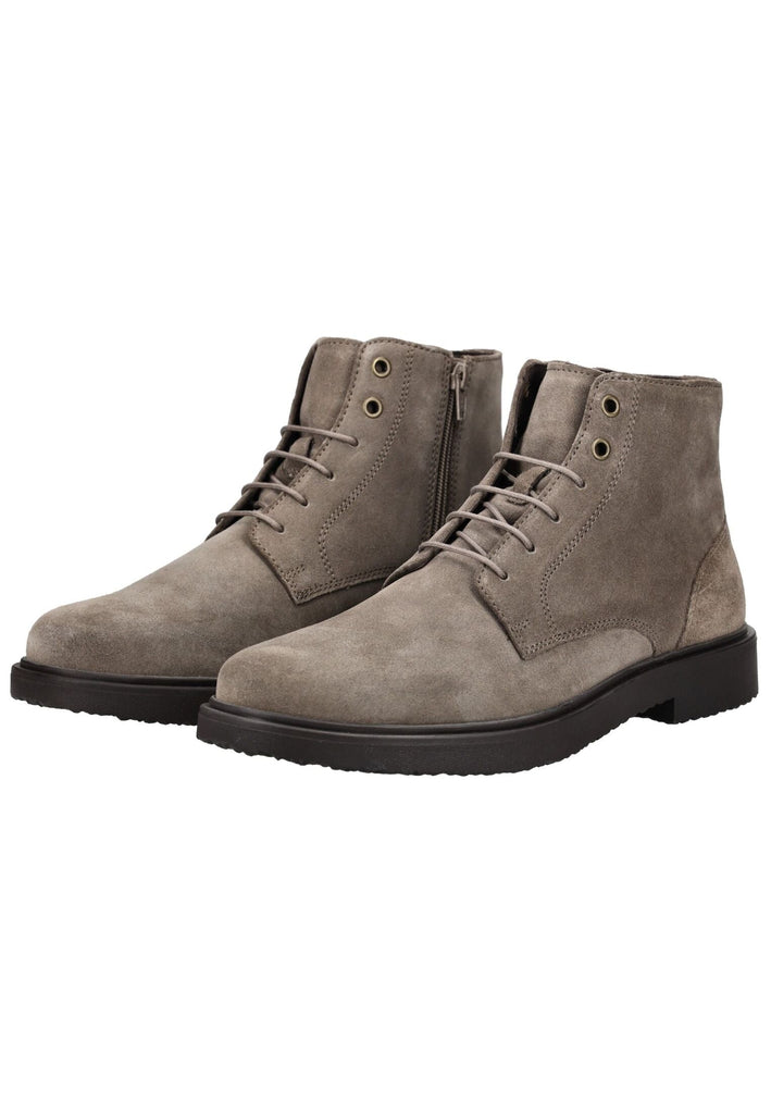 Geox Stiefelette Veloursleder Taupe