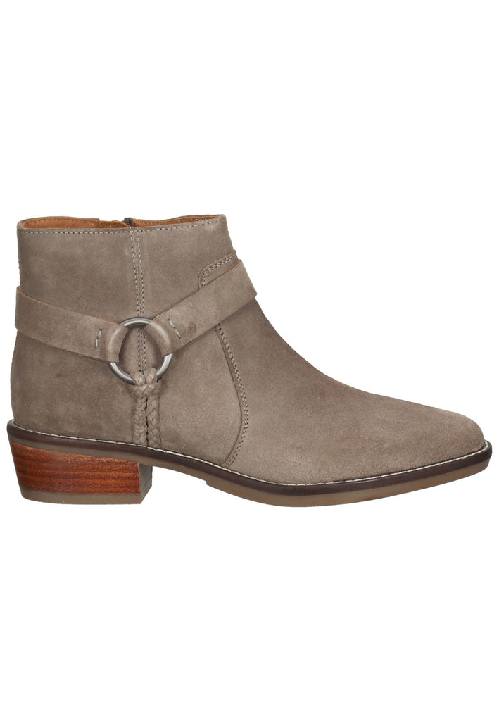 Geox Stiefelette Veloursleder Taupe