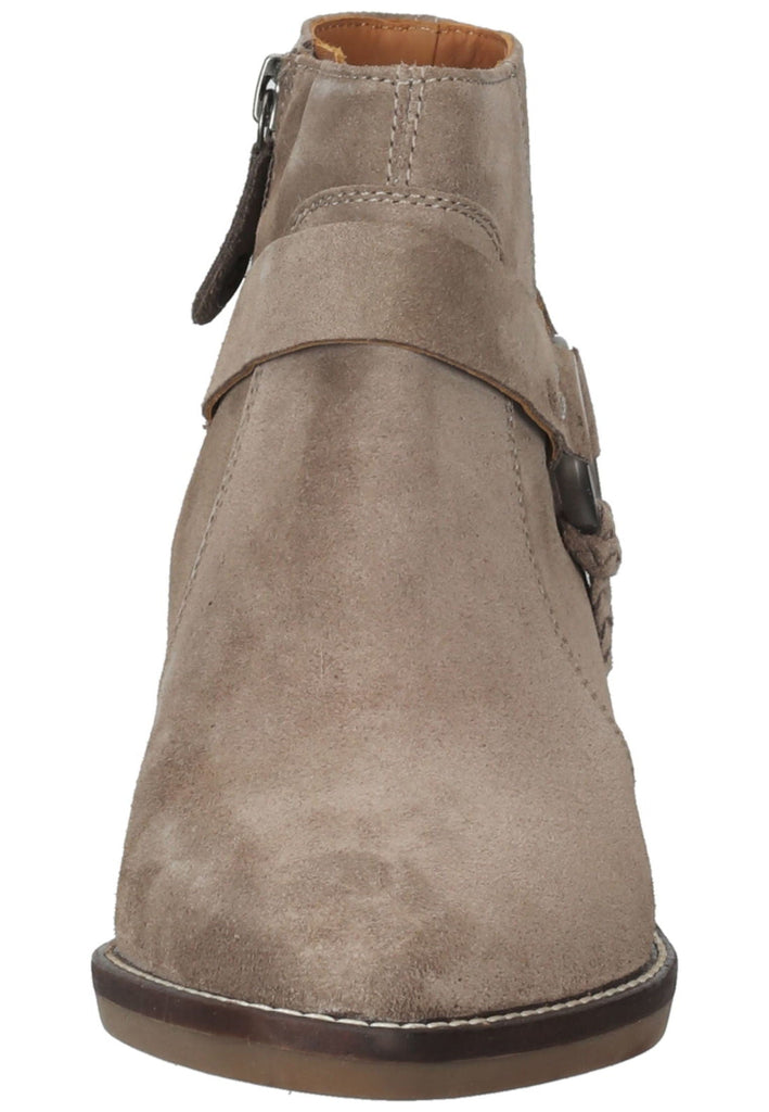 Geox Stiefelette Veloursleder Taupe