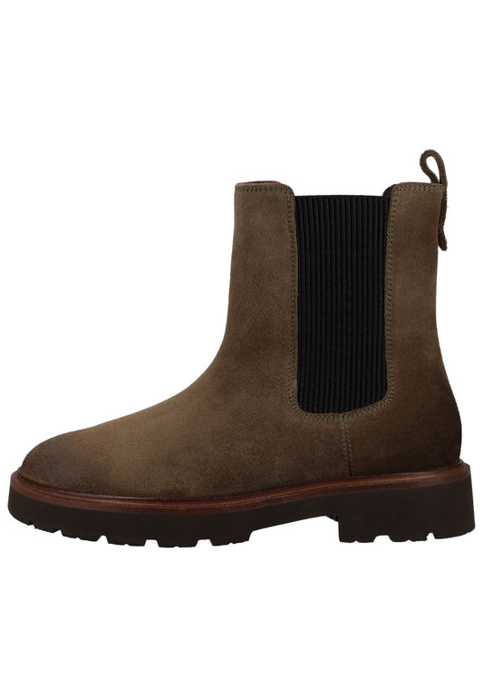 Geox Stiefelette Veloursleder/Textil Braun