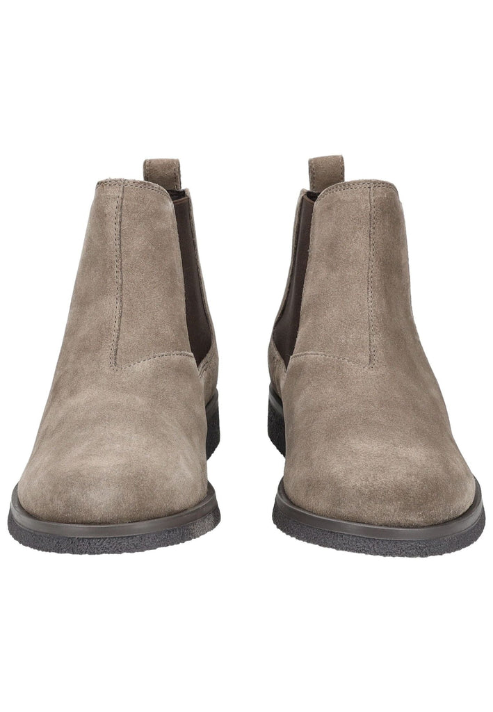 Geox Stiefelette Veloursleder/Textil Braun/Grau