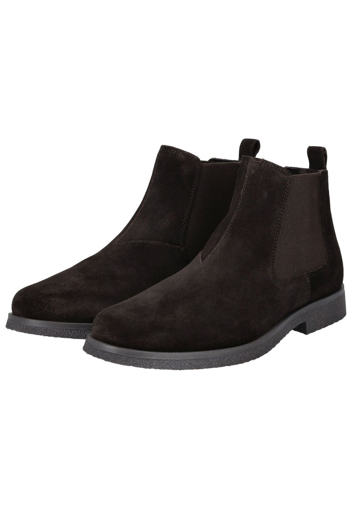 Geox Stiefelette Veloursleder/Textil Coffee