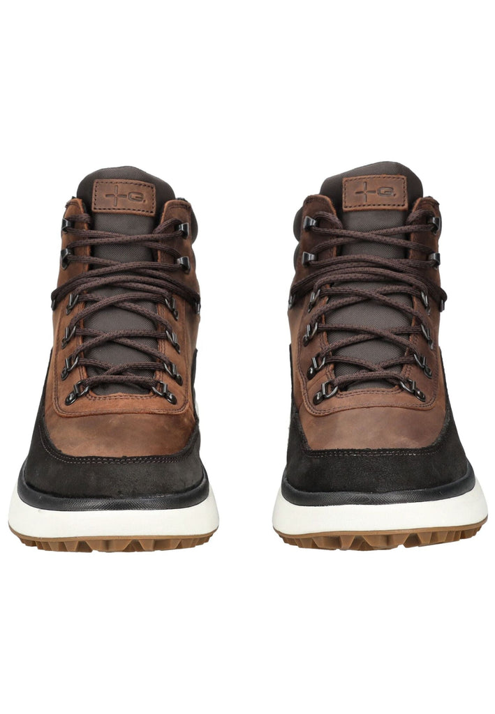 Geox Stiefelette Veloursleder/Textil Coffee Warmfutter