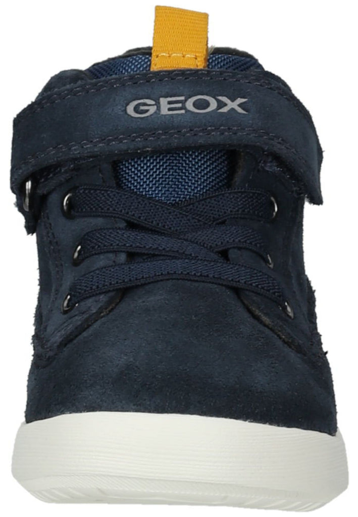 Geox Stiefelette Veloursleder/Textil Navy/Gelb
