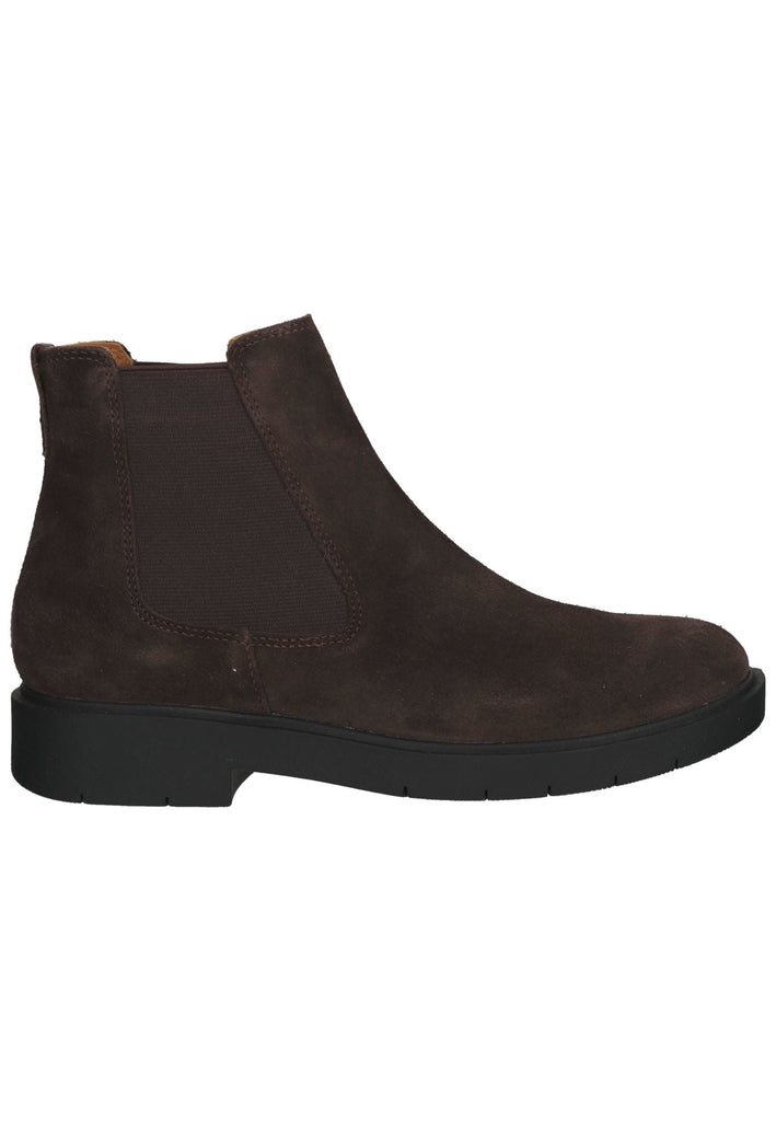 Geox Stiefelette Veloursleder/Textil Taupe