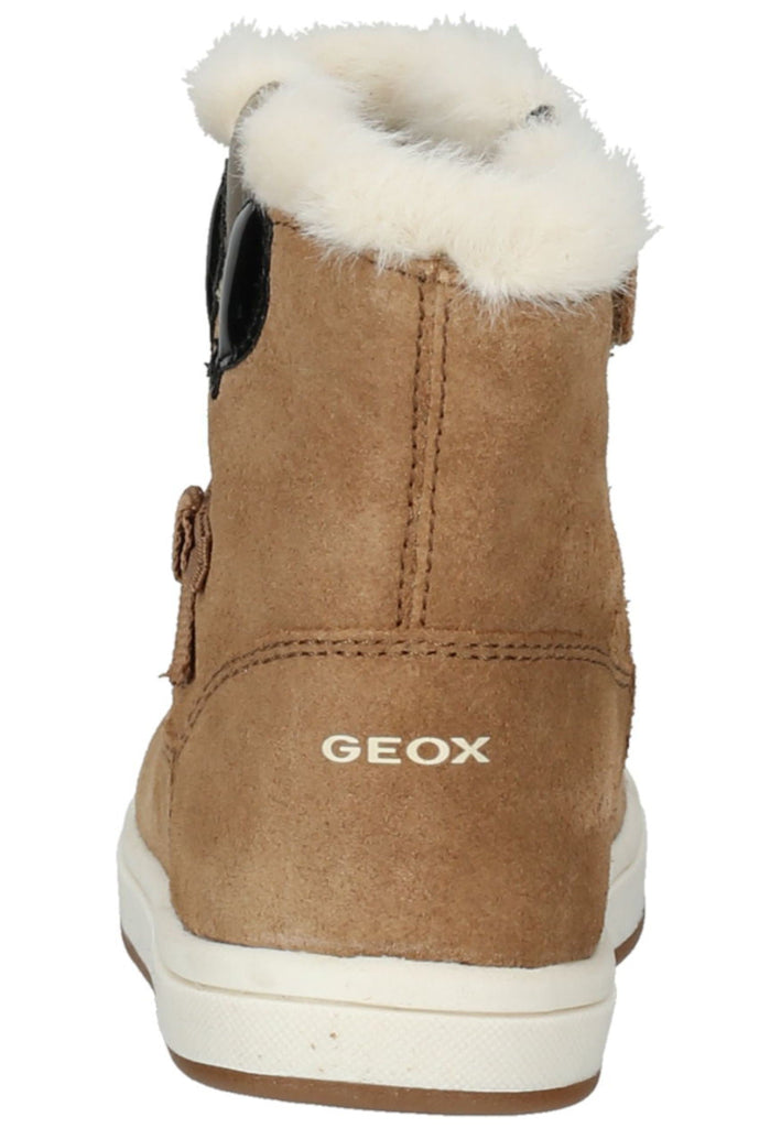 Geox Stiefelette Veloursleder/Textil Whisky
