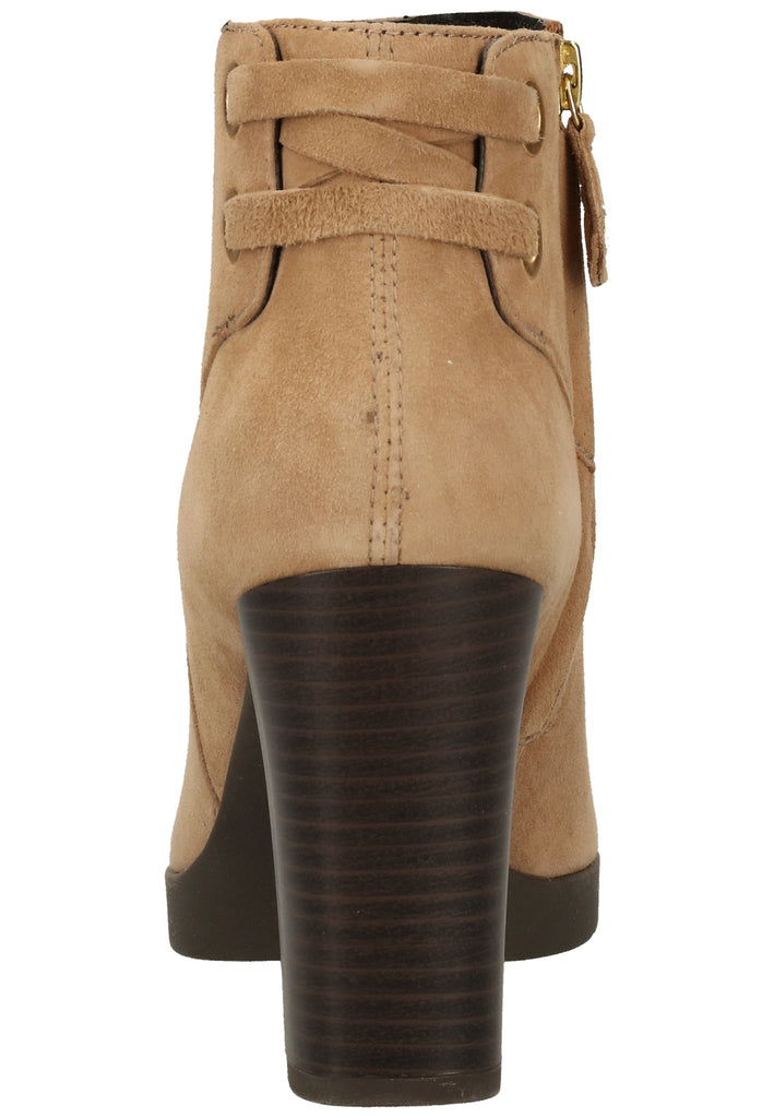 Geox Stiefelette Veloursleder Tobacco