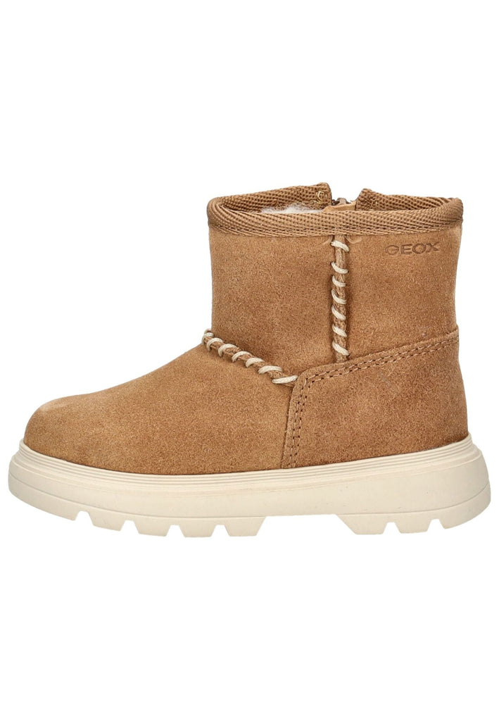 Geox Stiefelette Veloursleder Whisky Warmfutter