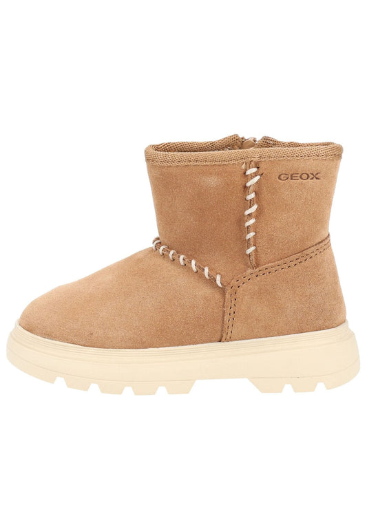 Geox Stiefelette Veloursleder Whisky Warmfutter