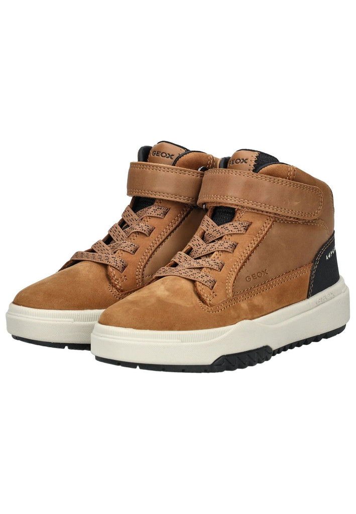 Geox Stiefelette Veolurs/Textil/Synthetik Tobacco Warmfutter