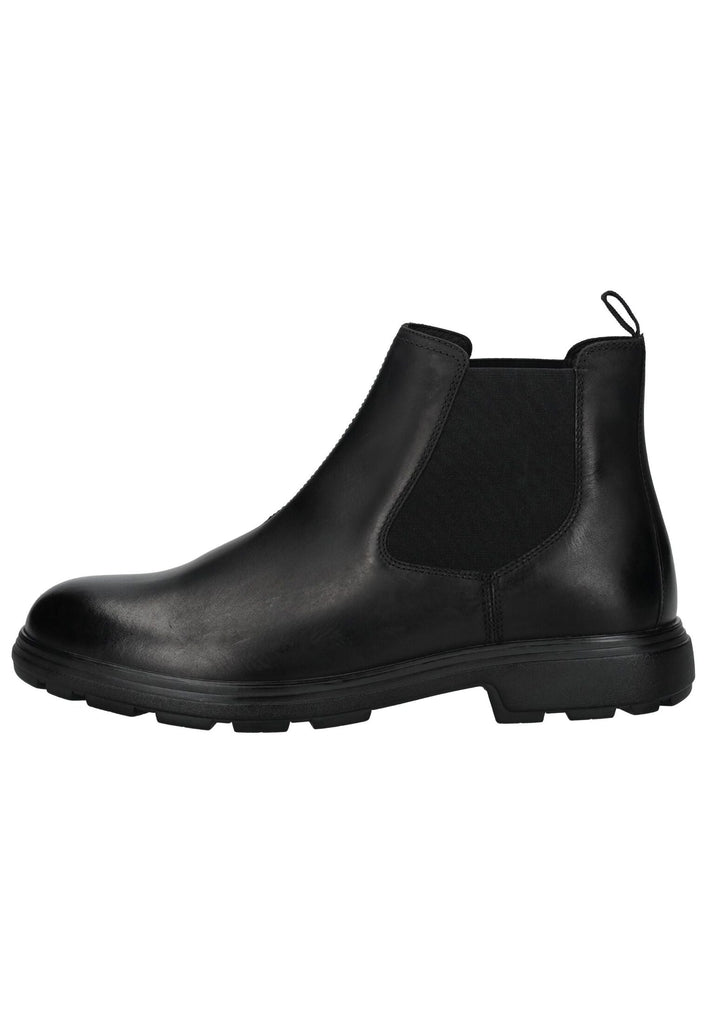 Stiefeletten Geox Stiefelette Leder/Textil Schwarz