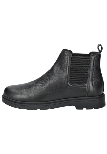 Stiefeletten Geox Stiefelette Leder/Textil Schwarz