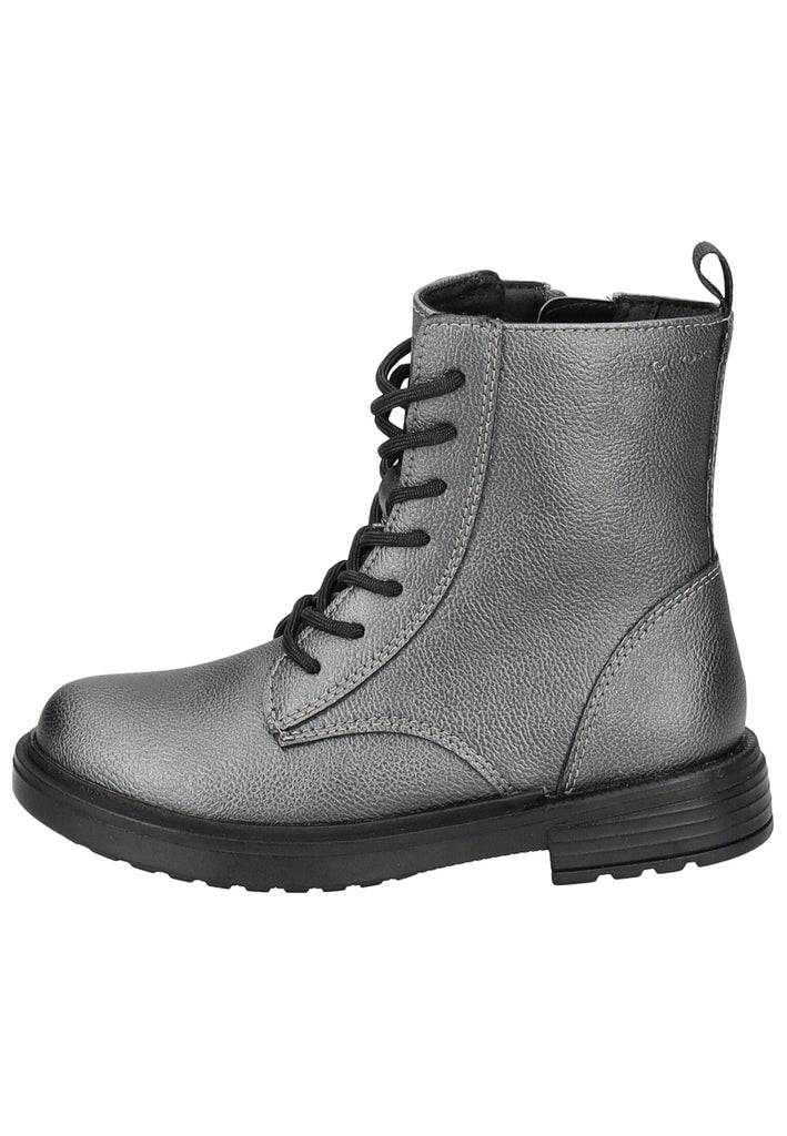 Stiefeletten Geox Stiefelette Lederimitat Gunmetal