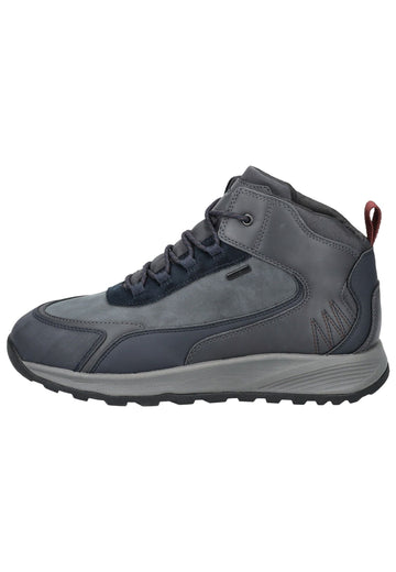 Stiefeletten Geox Stiefelette Lederimitat/Textil Navy Warmfutter