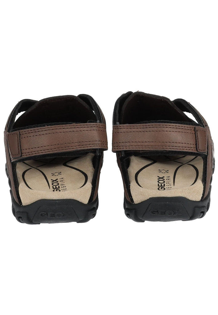 Geox Wanderschuhe Lederimitat Dunkelbraun