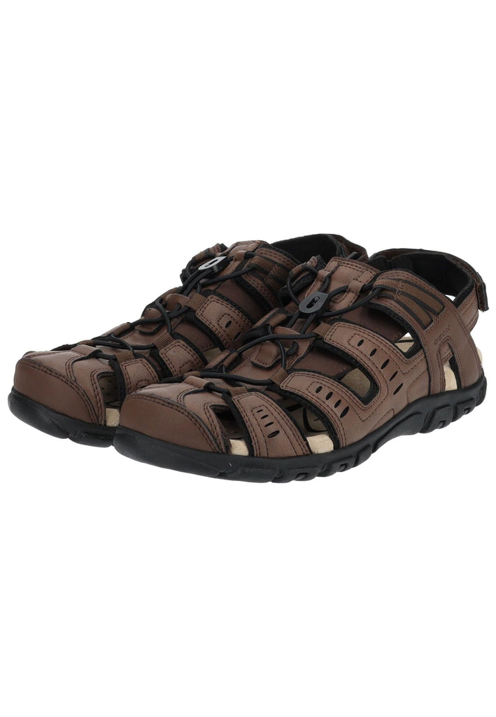 Geox Wanderschuhe Lederimitat Dunkelbraun