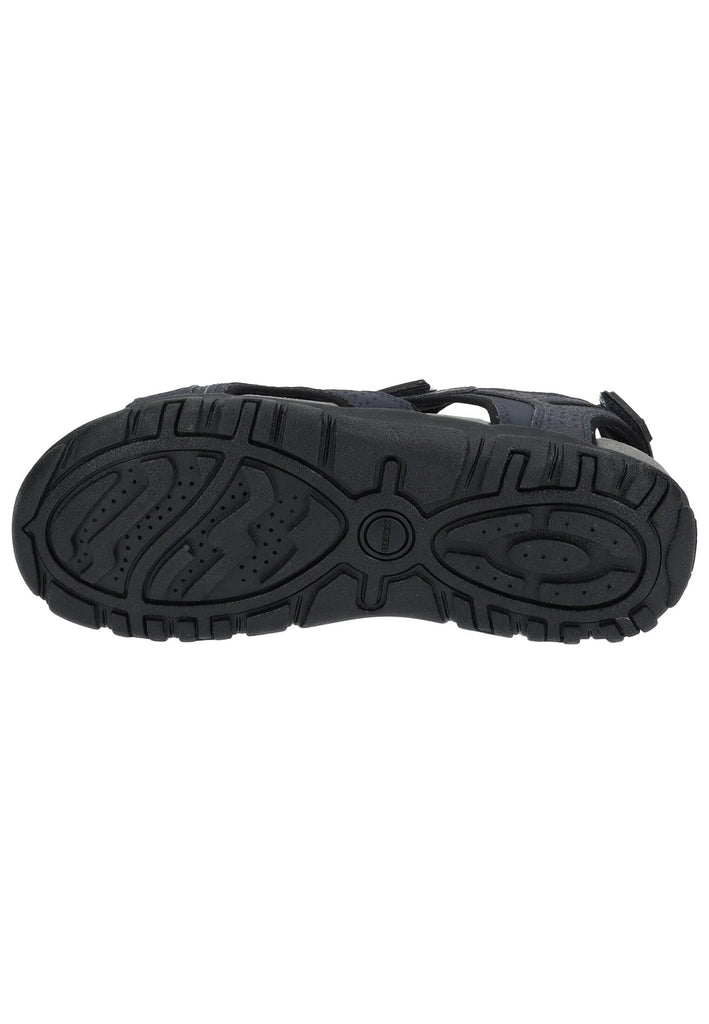 Geox Wanderschuhe Lederimitat Navy/Grau