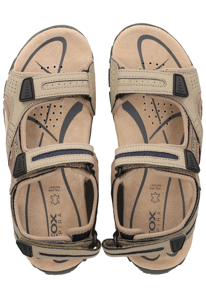 Geox Wanderschuhe Lederimitat Sand