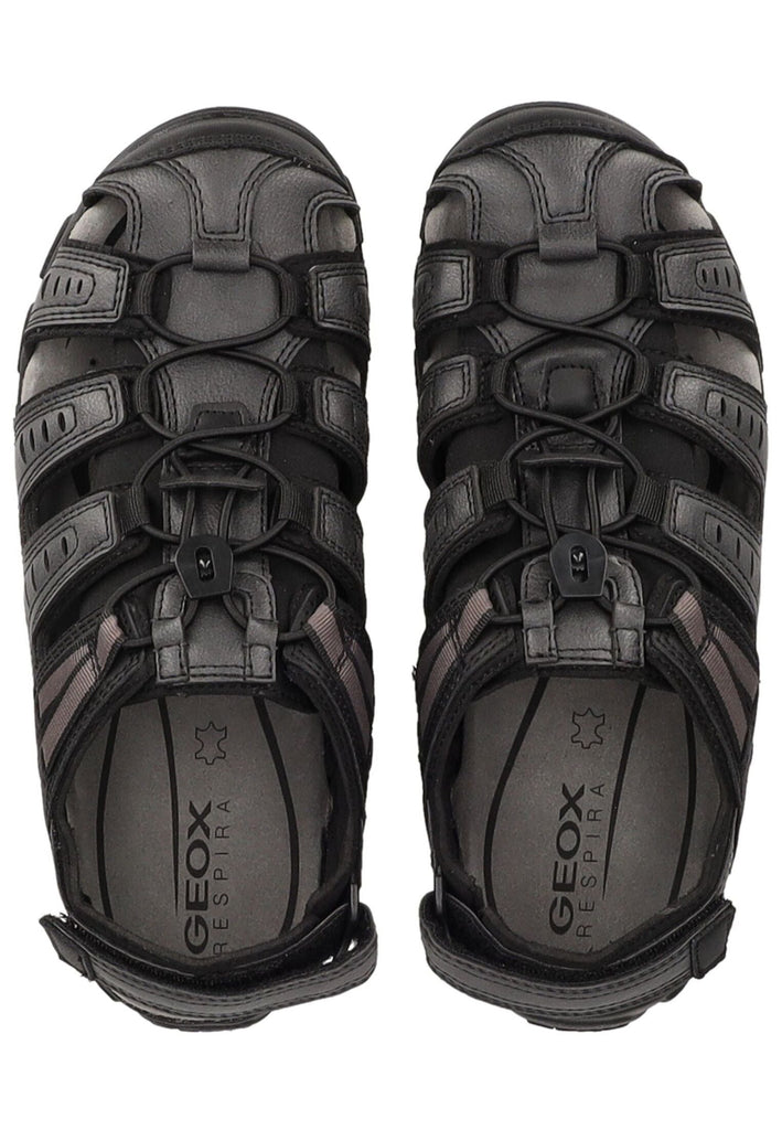 Geox Wanderschuhe Lederimitat Schwarz
