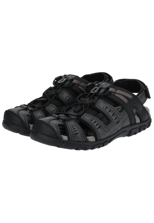 Geox Wanderschuhe Lederimitat Schwarz