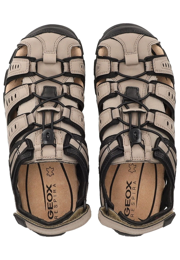 Geox Wanderschuhe Lederimitat Taupe