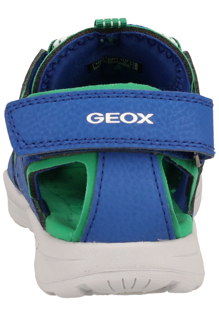 Geox Wanderschuhe Lederimitat/Textil Mittelblau
