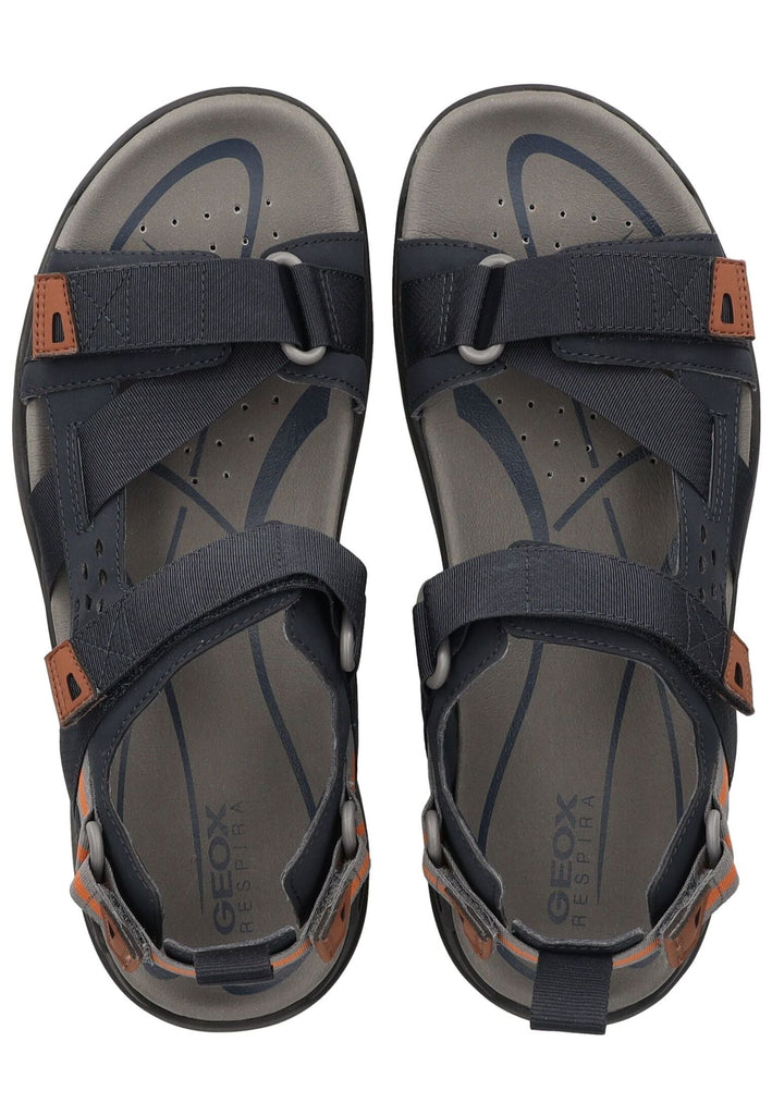 Geox Wanderschuhe Lederimitat/Textil Navy