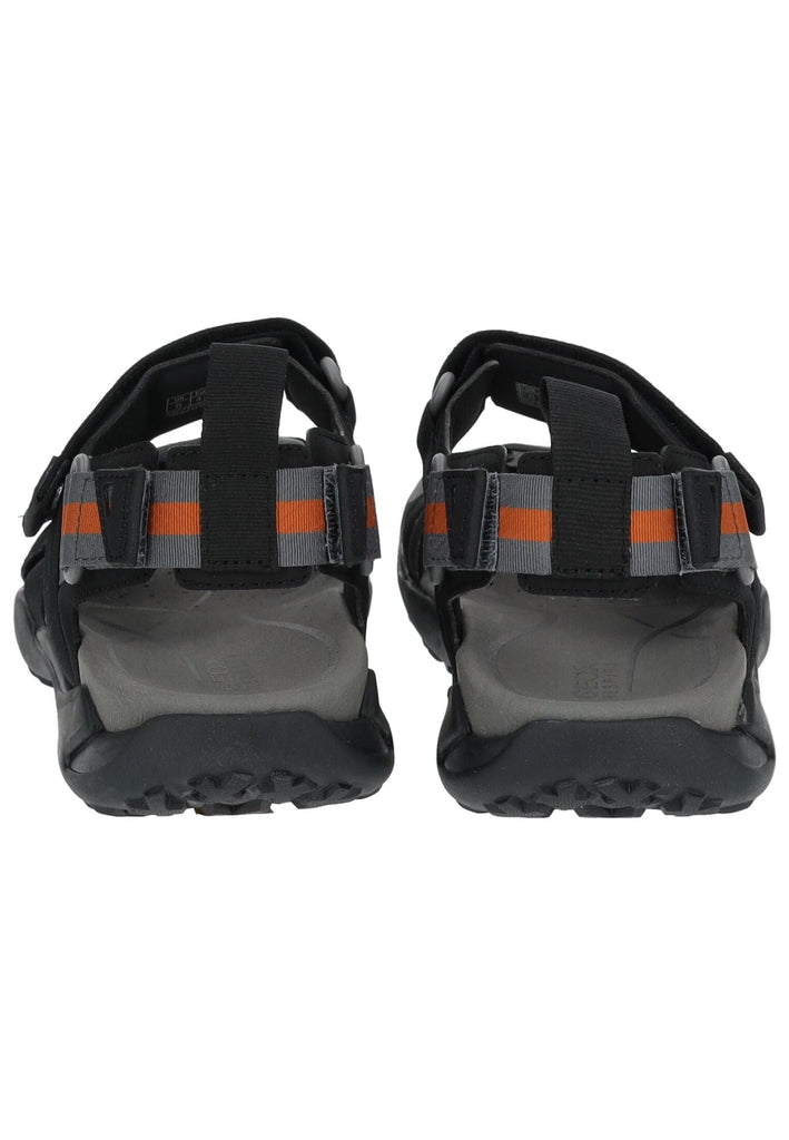 Geox Wanderschuhe Lederimitat/Textil Schwarz