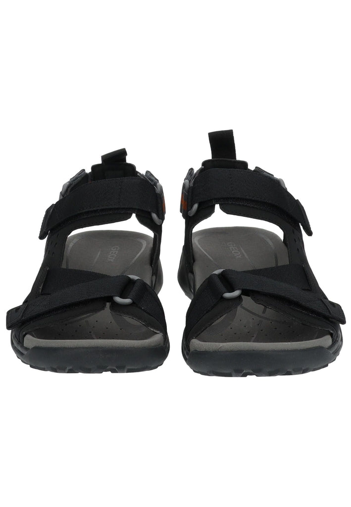 Geox Wanderschuhe Lederimitat/Textil Schwarz