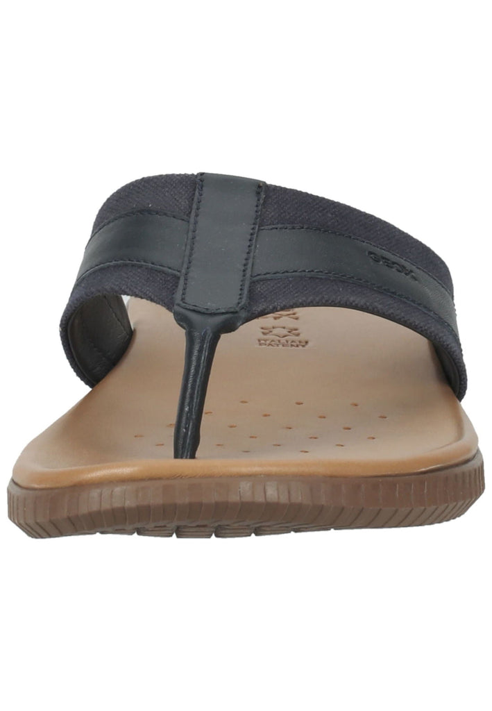 Geox Zehensteg Leder/Textil Navy