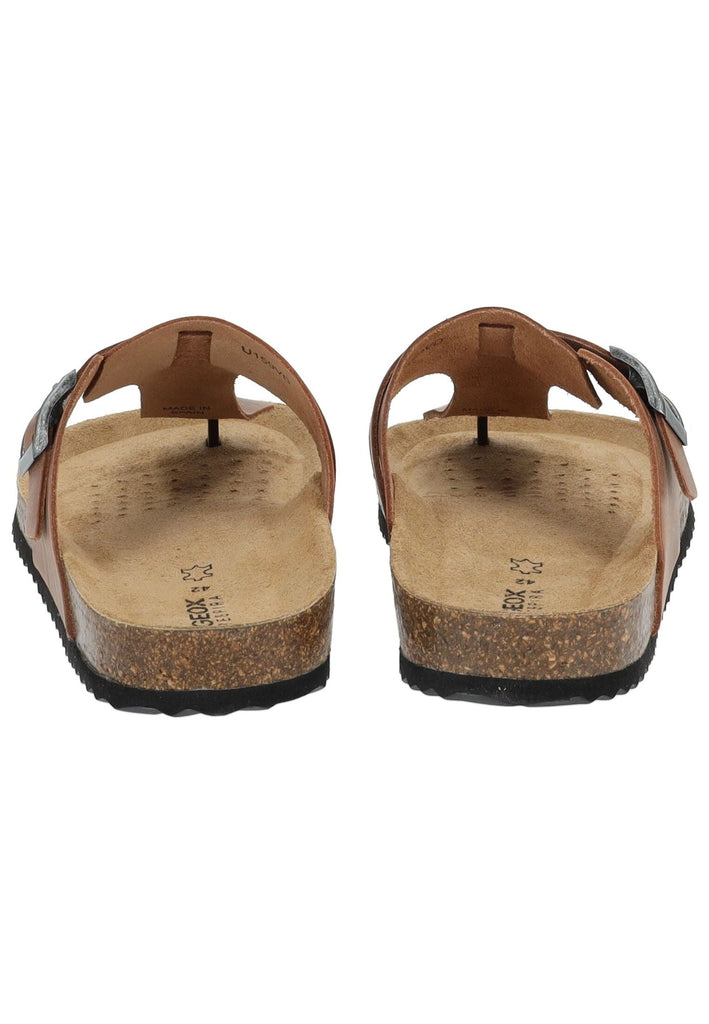 Geox Zehensteg Nappaleder Hellbraun