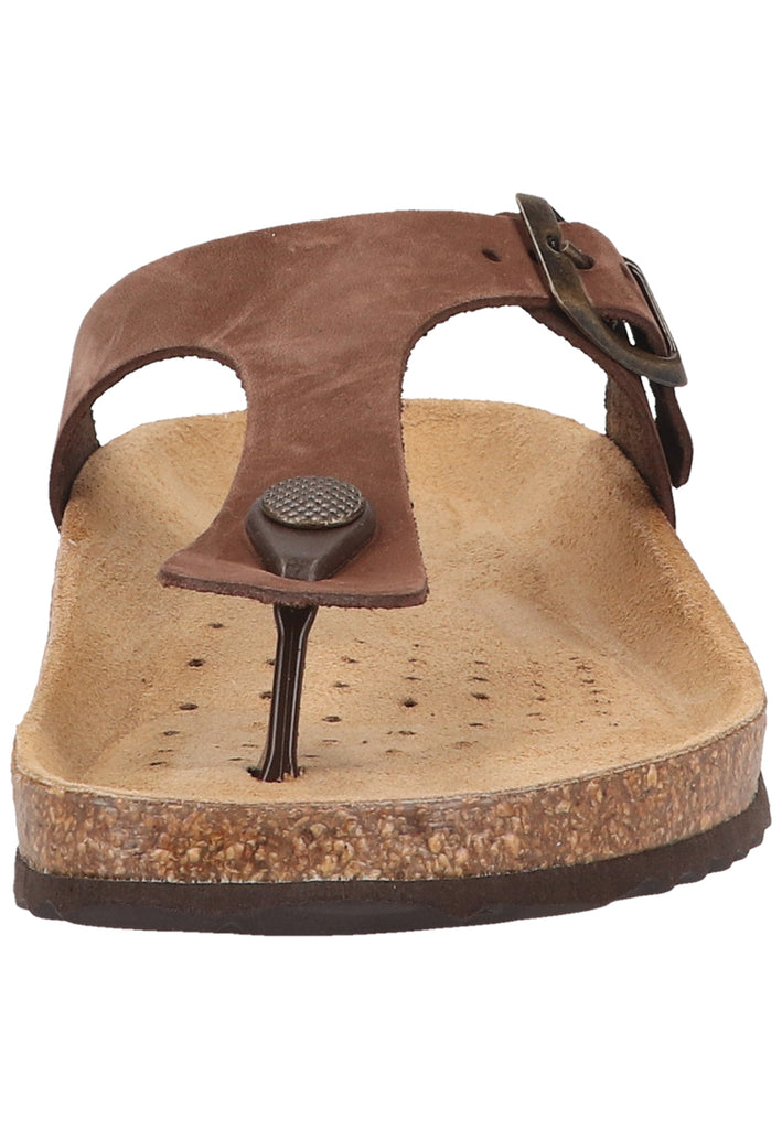 Geox Zehensteg Nubukleder Coffee