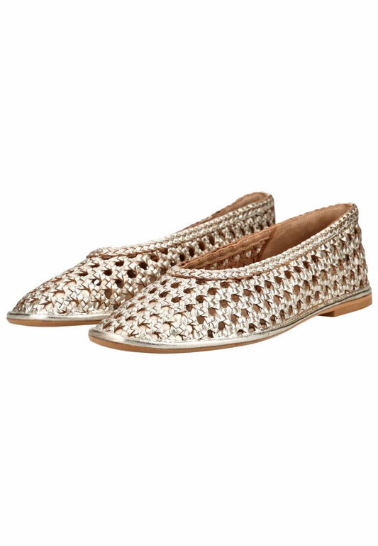 GIOSEPPO Ballerinas Leder Gold