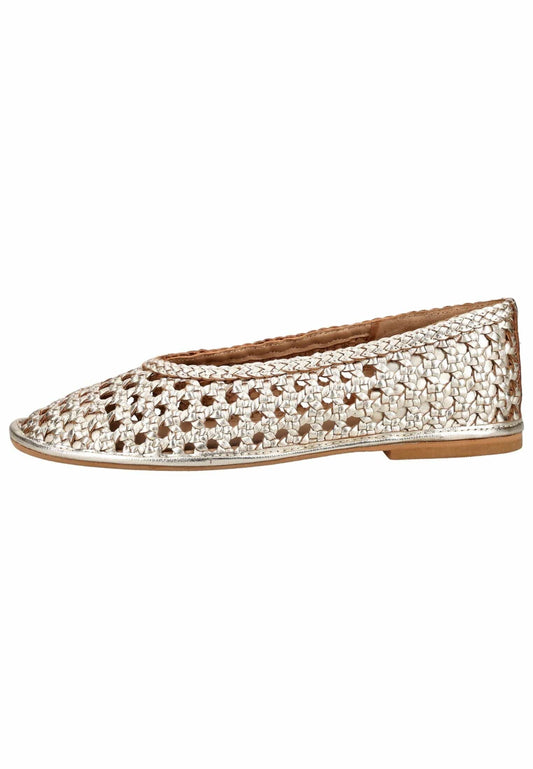 GIOSEPPO Ballerinas Leder Gold